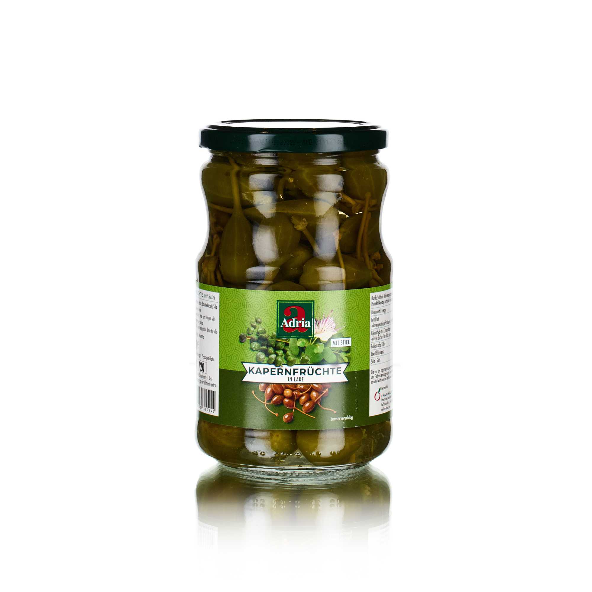 Adria Apfel-Kapernfrüchte in Lake